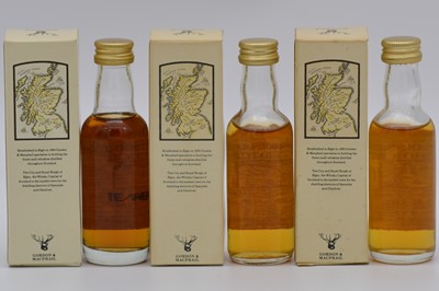 Lot 13 - Connoisseurs Choice, old map label - assorted distilleries, distilled 1973