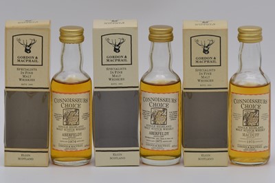 Lot 24 - Connoisseurs Choice, old map label - assorted distilleries, distilled 1974-1976
