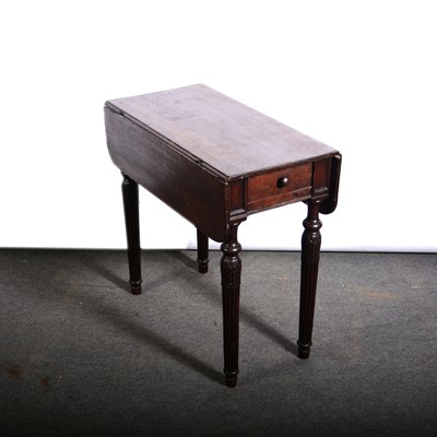 Lot 503 - Victorian mahogany Pembroke table