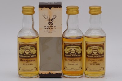 Lot 15 - Connoisseurs Choice, old label - assorted distilleries, distilled 1968