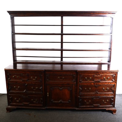 Lot 461 - Victorian oak dresser