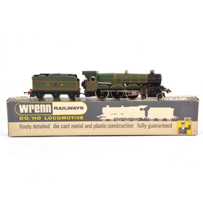 Lot 98 - Wrenn OO gauge model railway locomotive, W2222 4-6-0 GWR Castle class 'Devizes Castle', boxed.