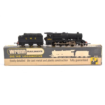 Lot 100 - Wrenn OO gauge model railway locomotive, W2225 2-8-0 LMS freight', 8042, boxed.