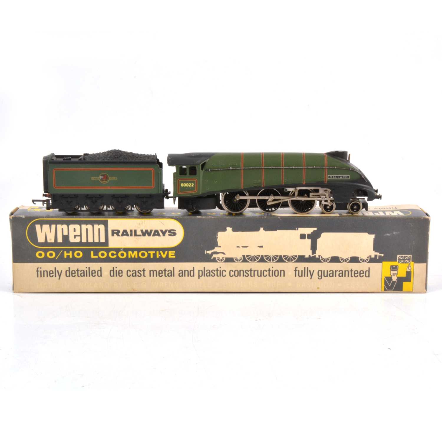 Lot 95 - Wrenn OO gauge model railway locomotive, W2211 4-6-2, BR 'Mallard', 60022, boxed.