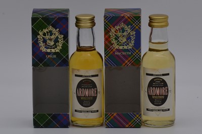 Lot 102 - Gordon & MacPhail whisky miniatures: Ardmore and Dallas Dhu
