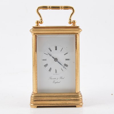 Lot 89 - Brass cased carriage clock