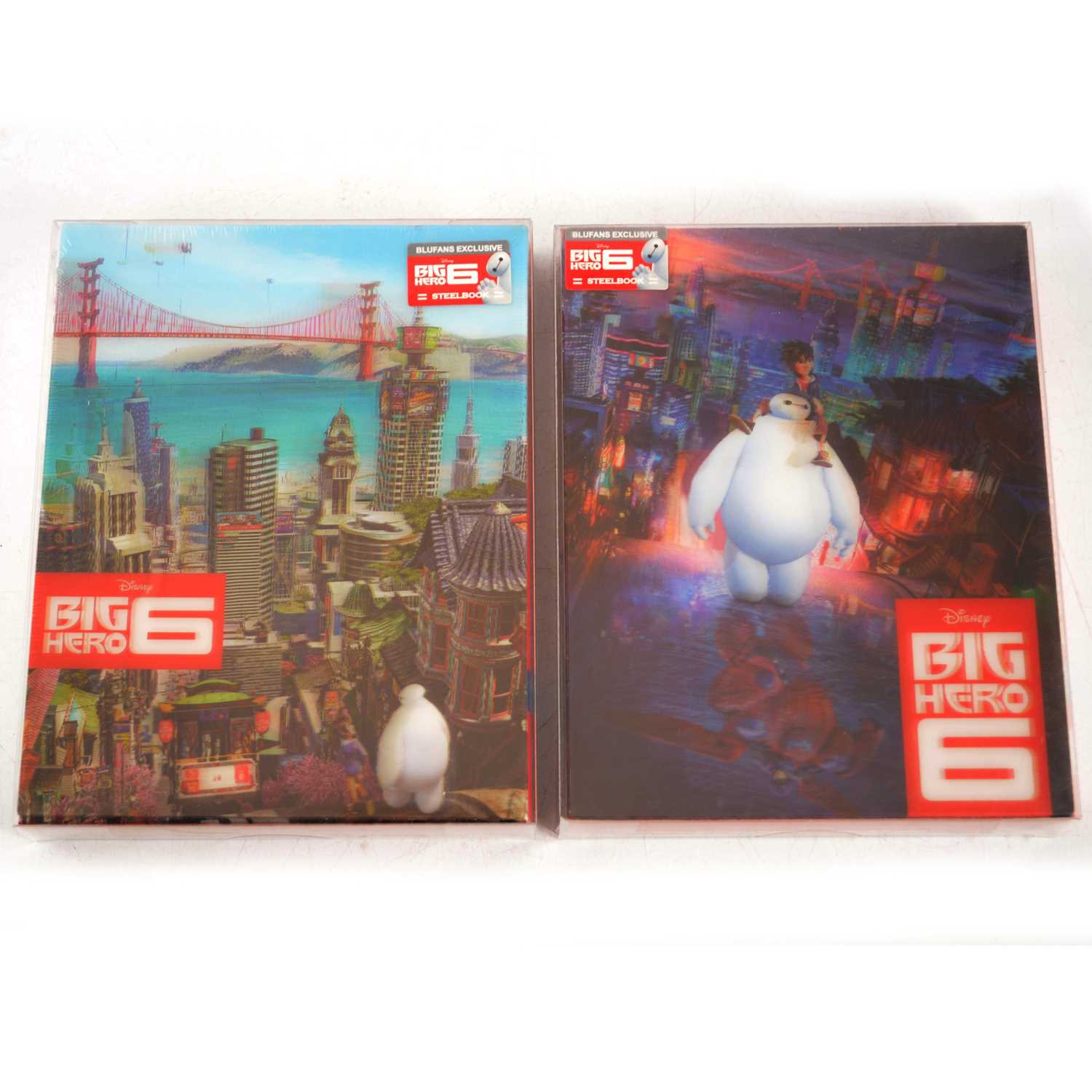 Lot 479 - Two Blufans Exclusive Steelbook Lenticular
