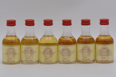 Lot 108 - The Whisky Connoisseur - The Robert Burns Collection, a set of twelve of twelve miniature whiskies