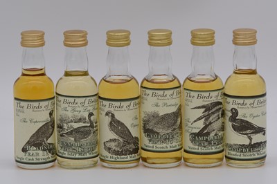 Lot 110 - The Whisky Connoisseur miniatures series - The Birds of Britain, a set of twelve