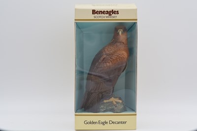 Lot 140 - Benagles Golden Eagle ceramic decanter