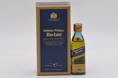 Lot 170 - Johnnie Walker, Blue Label presentation miniature pack