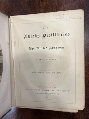 Lot 129 - Alfred Barnard, The Whisky Distilleries of the United Kingdom, 1887