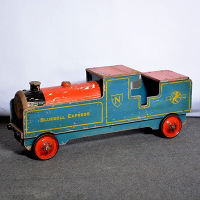 Lot 507 - Bluebell Express, Triang push chair, and a 1960s accordion.