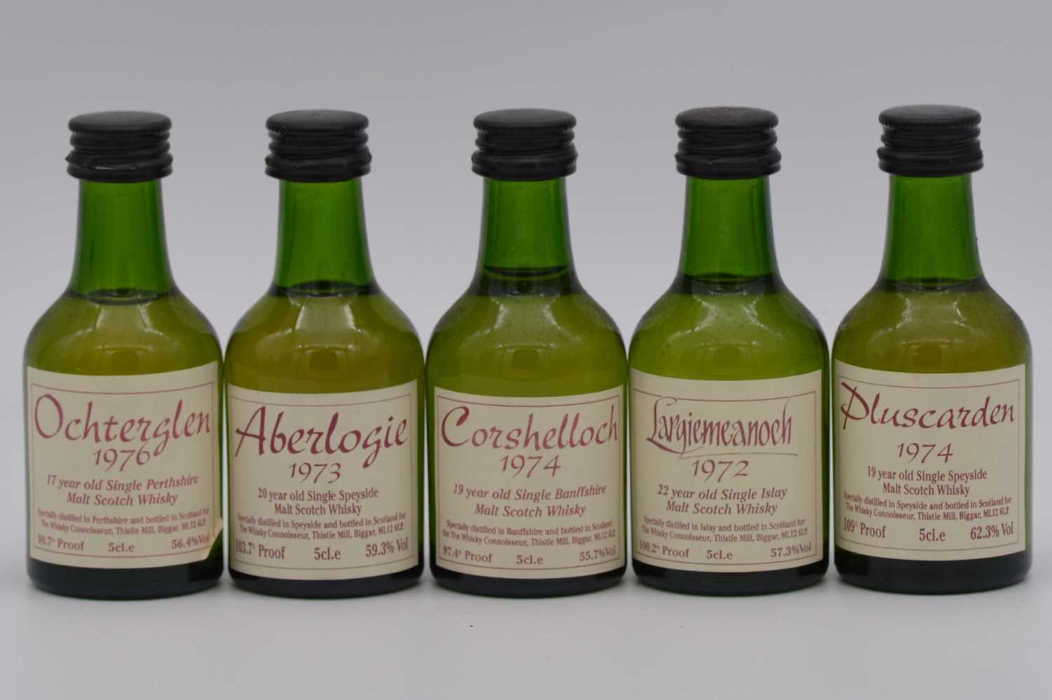 Lot 123 - The Whisky Connoisseur, dumpy miniature