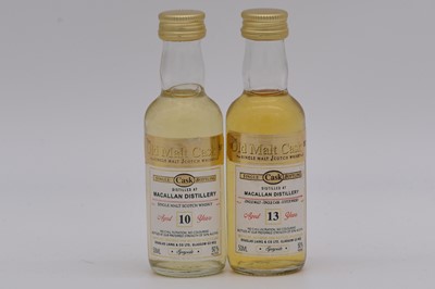 Lot 196 - Douglas Laing, The Old Malt Cask - Macallan, 10 and 13 year old
