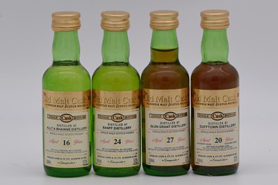 Lot 201 - Douglas Laing, The Old Malt Cask - four single Speyside malt whiskies