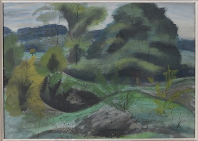 Lot 384 - Harold Cheesman,  Landscape, Farnham 1960