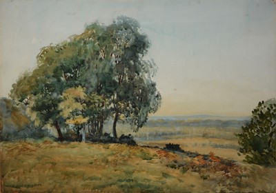 Lot 393 - A Cockburn, Countryside landscape