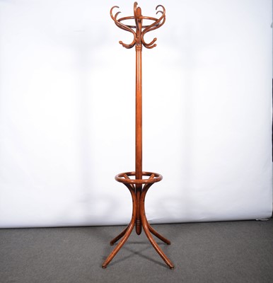 Lot 522 - A bentwood hat stand.