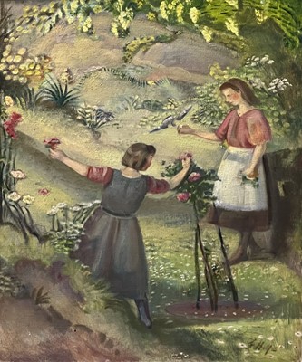 Lot 404 - Francis Helps, In the Orchard