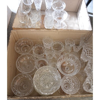 Lot 101 - Quantity of table glass