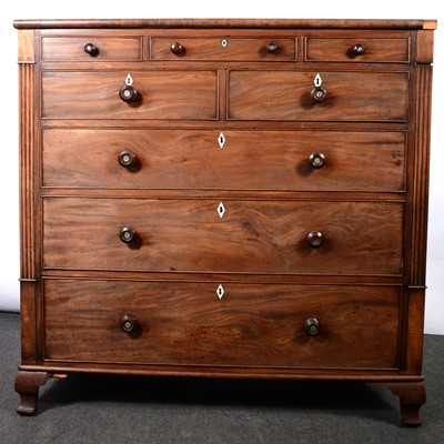 Lot 513 - Victorian mahogany chest of drawers