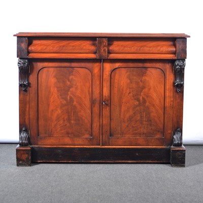 Lot 451 - Victorian mahogany chiffonier