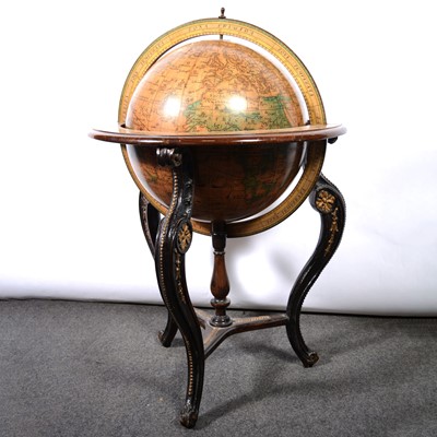 Lot 514 - Reproduction terrestrial library globe