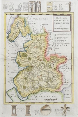 Lot 204 - Emanuel Bowen, Leicestershire and two other small maps