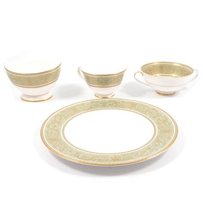 Lot 91 - Royal Doulton bone china table service, English Renaissance pattern