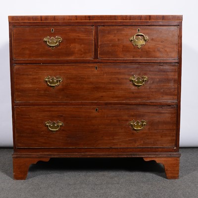 Lot 387 - Victorian mahogany chest of drawers