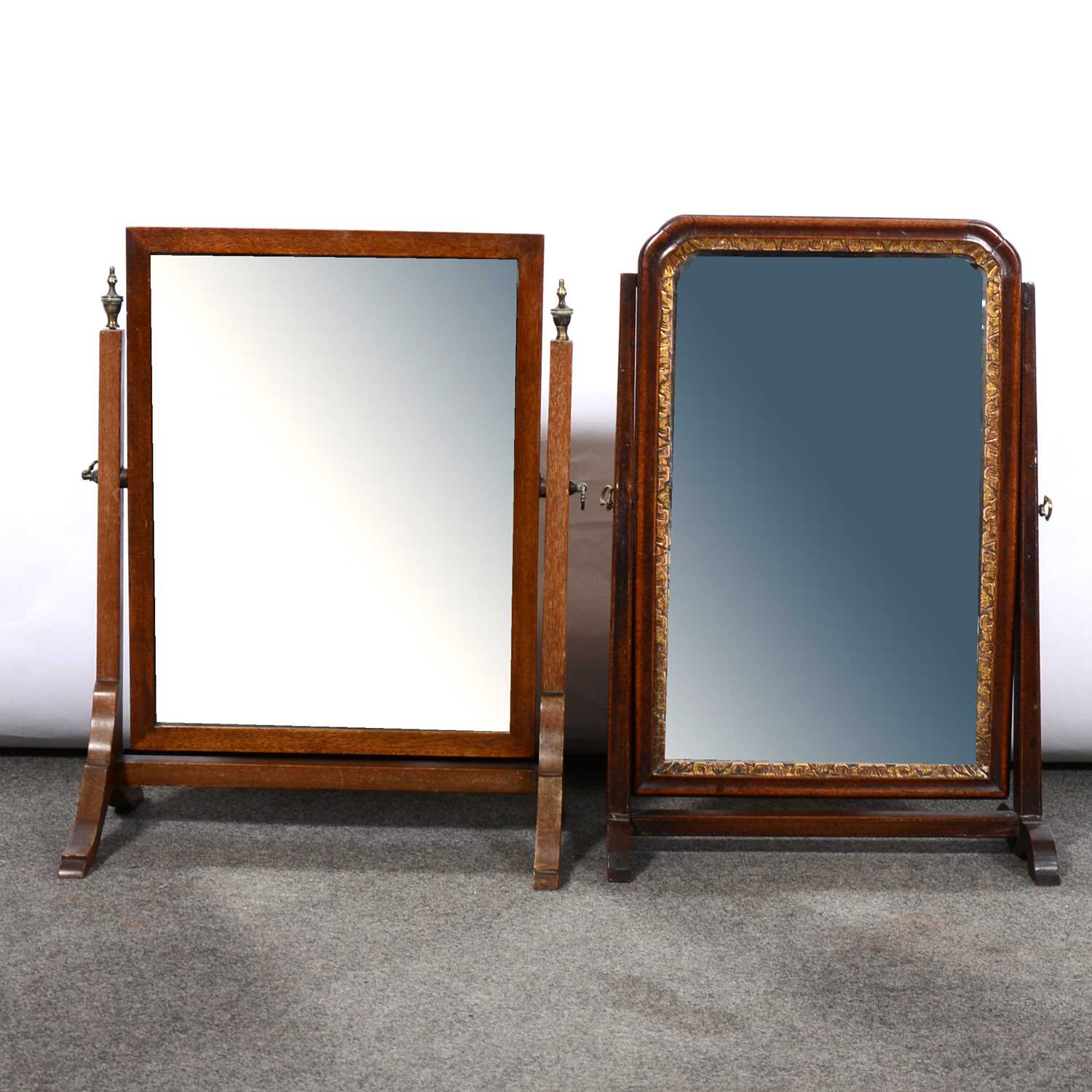 Lot 363 - Two toilet mirrors