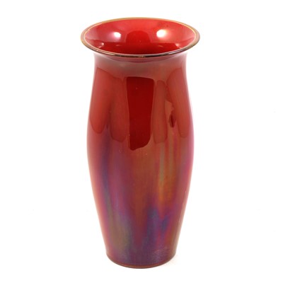Lot 1018 - Pilkington's Royal Lancastrian - flambe glaze trial vase