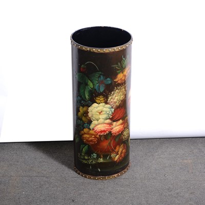 Lot 490 - Paper mache stick stand