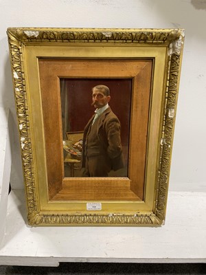 Lot 388 - H Wilson Foster, Self-portrait