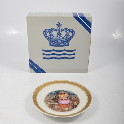 Lot 87A - A set of twelve Royal Copenhagen Hans Christian Andersen plates,  all boxed.