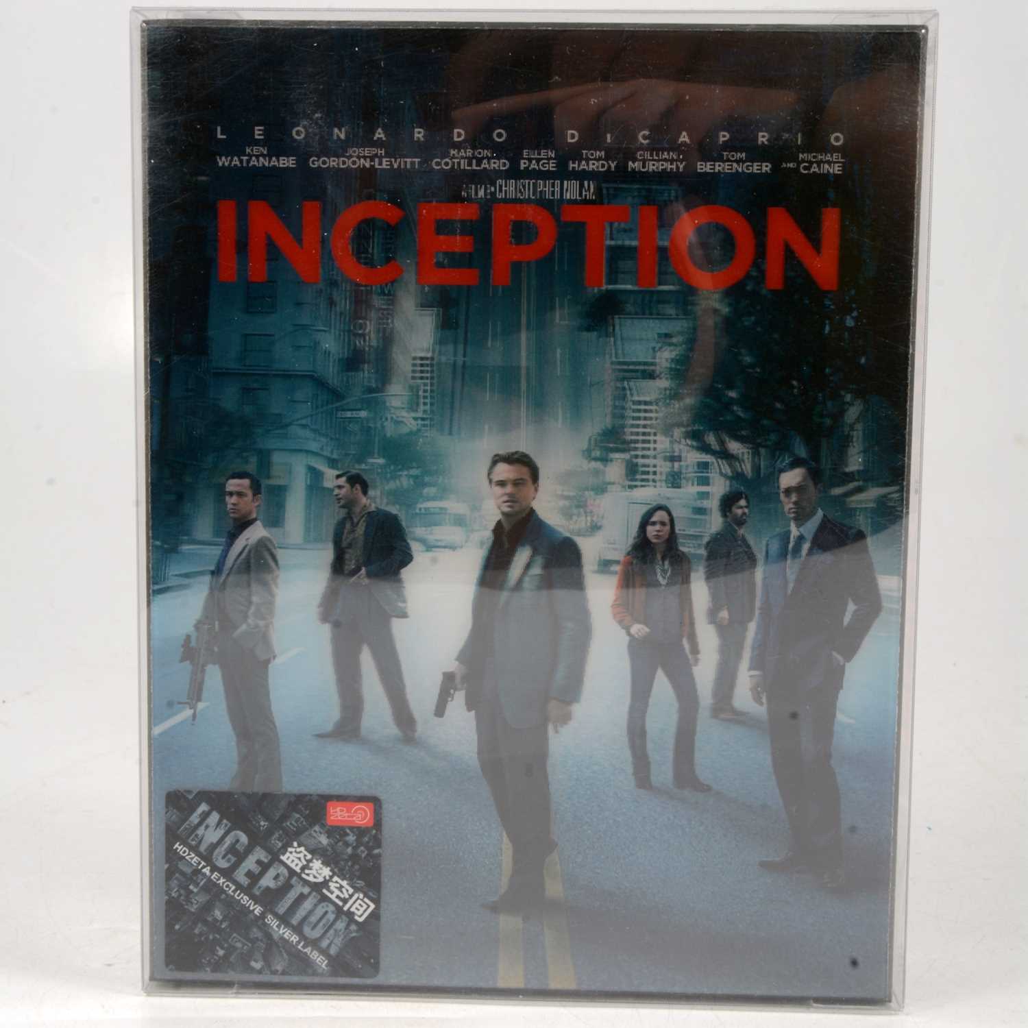 Lot 462 - Inception, Hdzeta Steelbook Silver Label Lenticular Ultra HD 4K Blu-ray