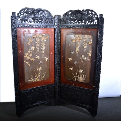 Lot 569 - Two-fold Shibayama screen