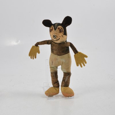 Lot 198 - Dean's Rag Book doll Mickey Mouse soft toy, c1930s
