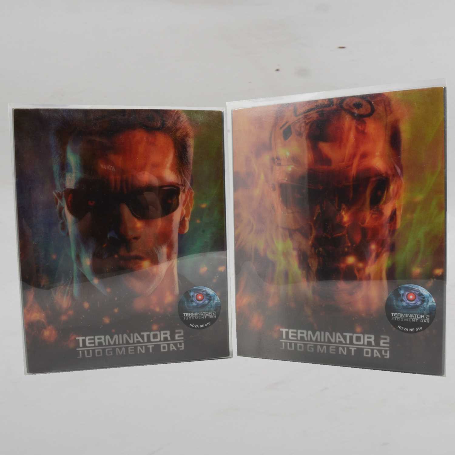 Lot 474 - Two Terminator 2, Nova Media Steelbook Lenticular Blu-rays.