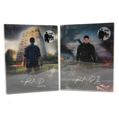 Lot 45 - The Raid Redemption KimchiDVD Steelbook Lenticular Blu-rays