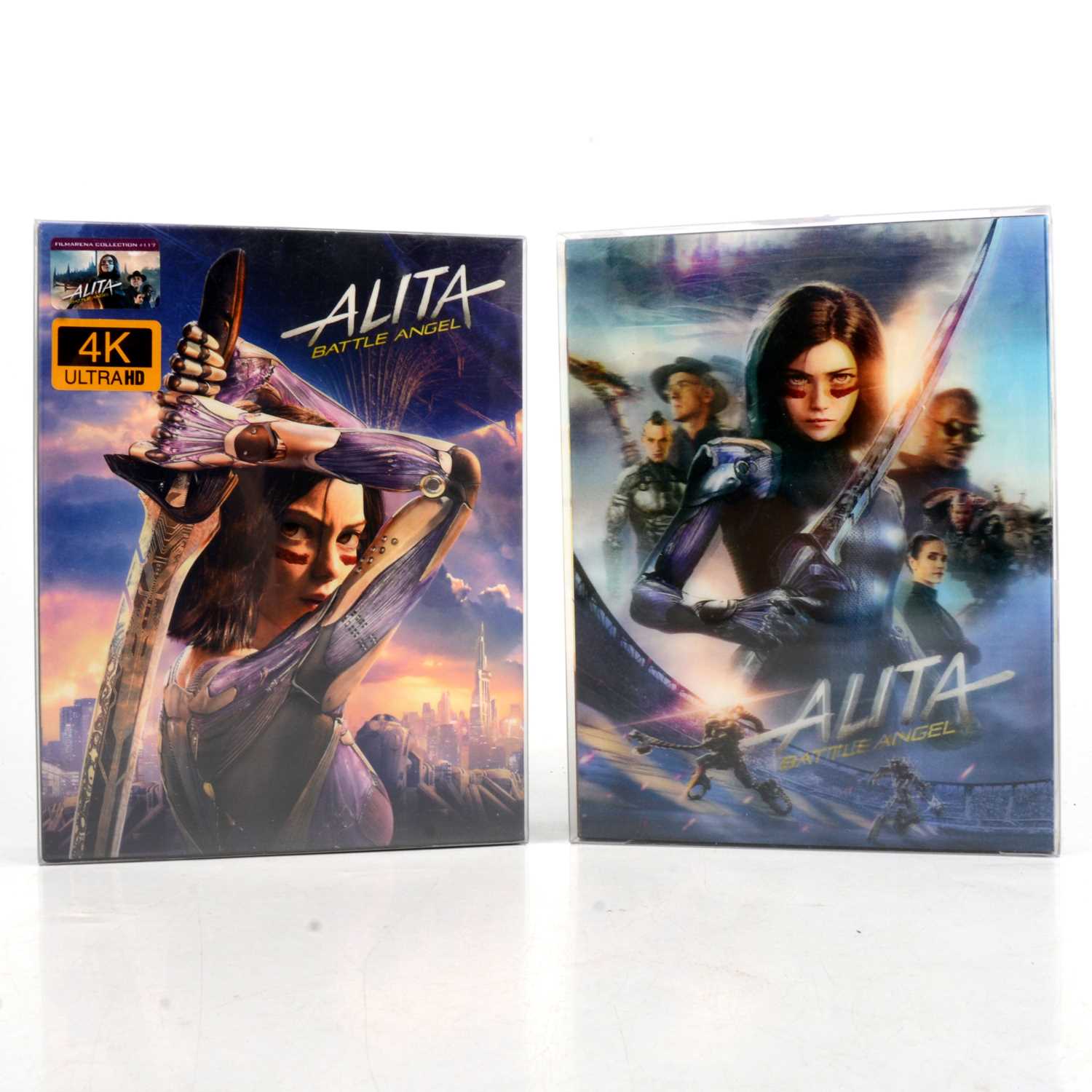 Lot 487 - Ultra HD 4K Blu-rays two Alita - Battle  Angel.