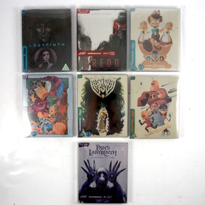 Lot 98 - Mondo Steelbook Blue-rays, seven including Labyrinth