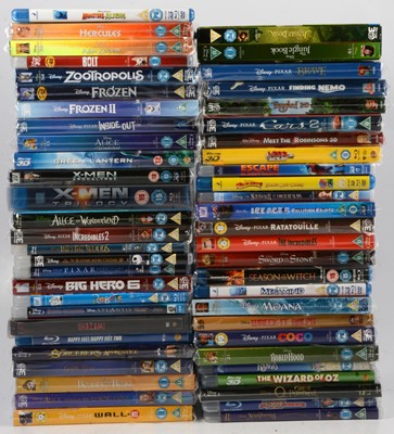 Lot 114 - Blu-ray collection, fifty-two mostly Disney and Marvel films