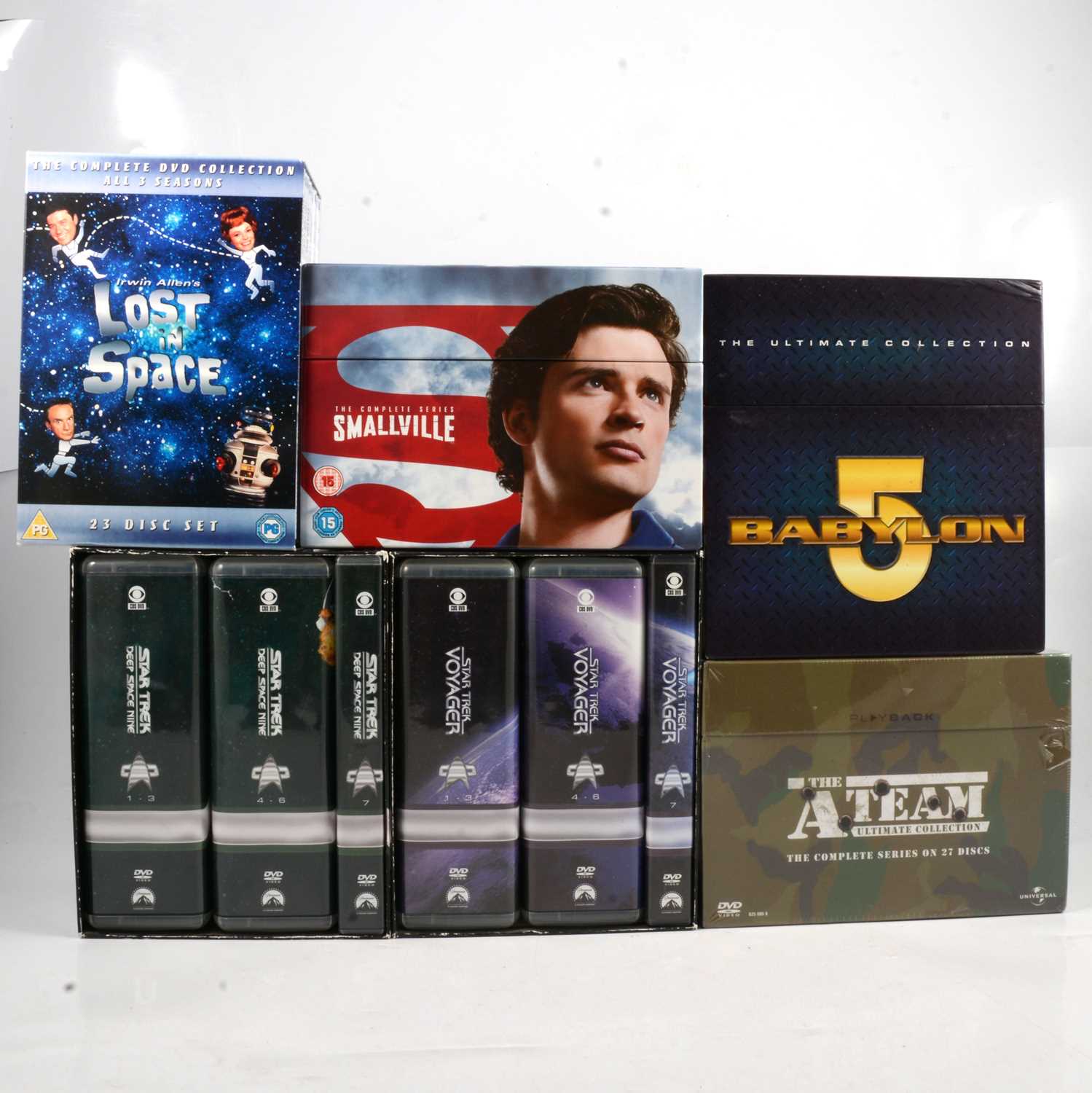 Lot 124 - Large collection of DVD films, four boxes