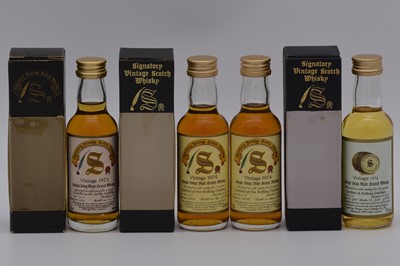 Lot 187 - Signatory Vintage - Ardbeg, four vintage bottlings