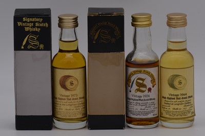 Lot 226 - Signatory Vintage - Longmorn, three vintages bottlings