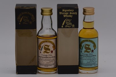 Lot 225 - Signatory Vintage - Lochside 1966, two bottlings