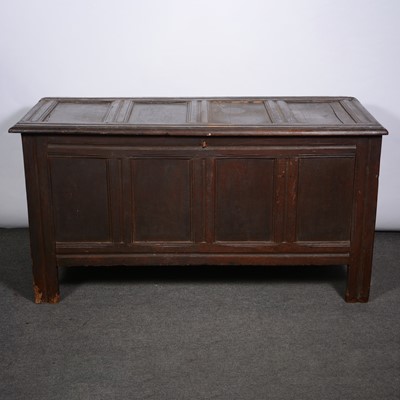 Lot 550 - Joined oak coffer