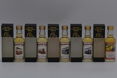 Lot 244 - Signatory Vintage - five speciality bottlings for The Wee Dram, Blackpool